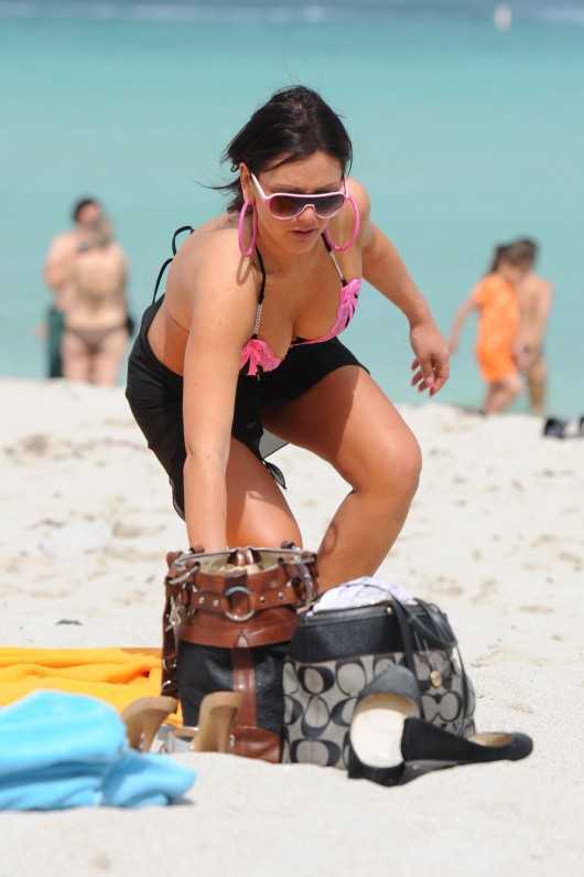 Jenni Farley Bikini Candids On Miami Beach 07 GotCeleb