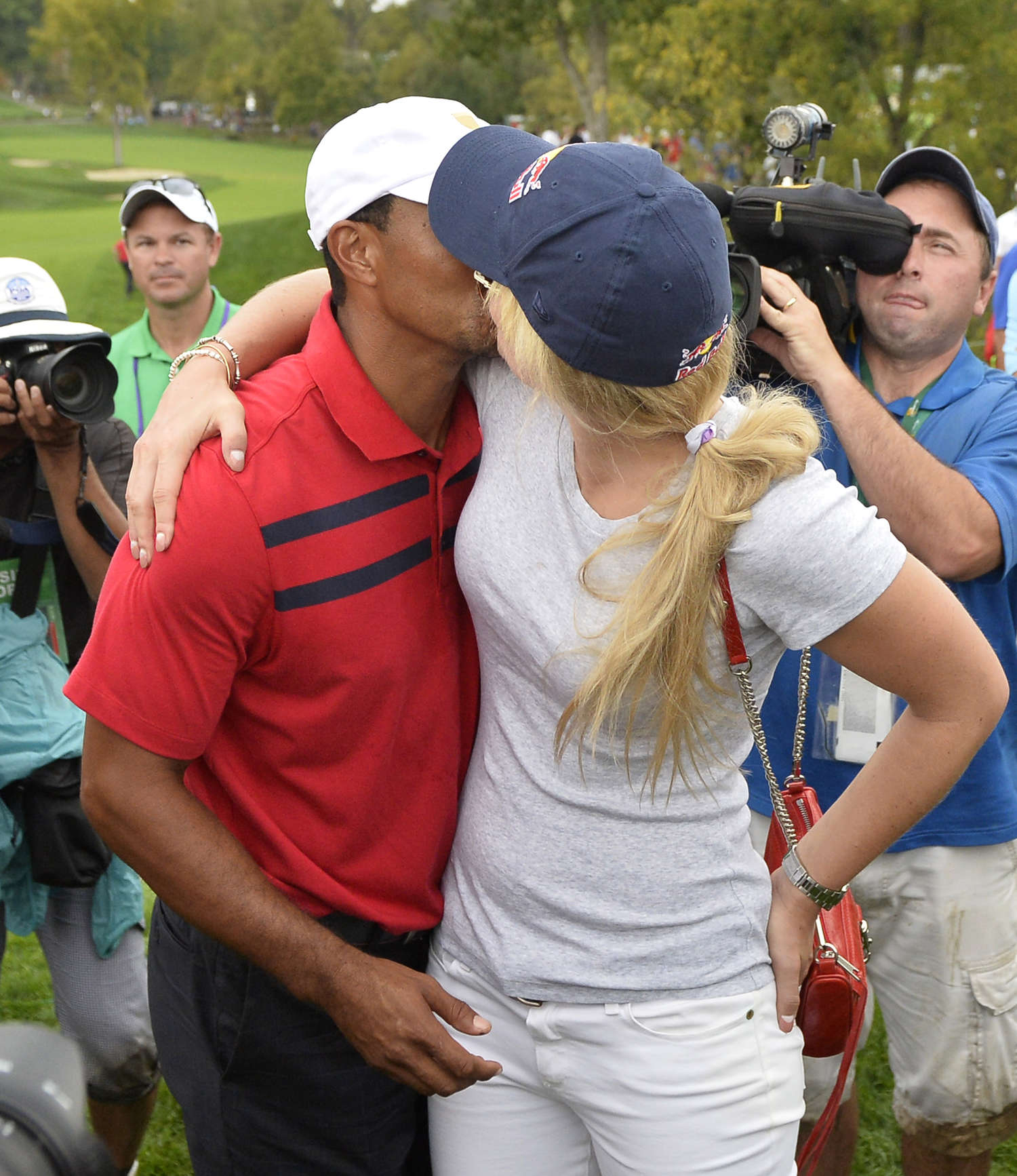 Lindsey Vonn: 2013 Presidents Cup at Muirfield Village Golf Club -13