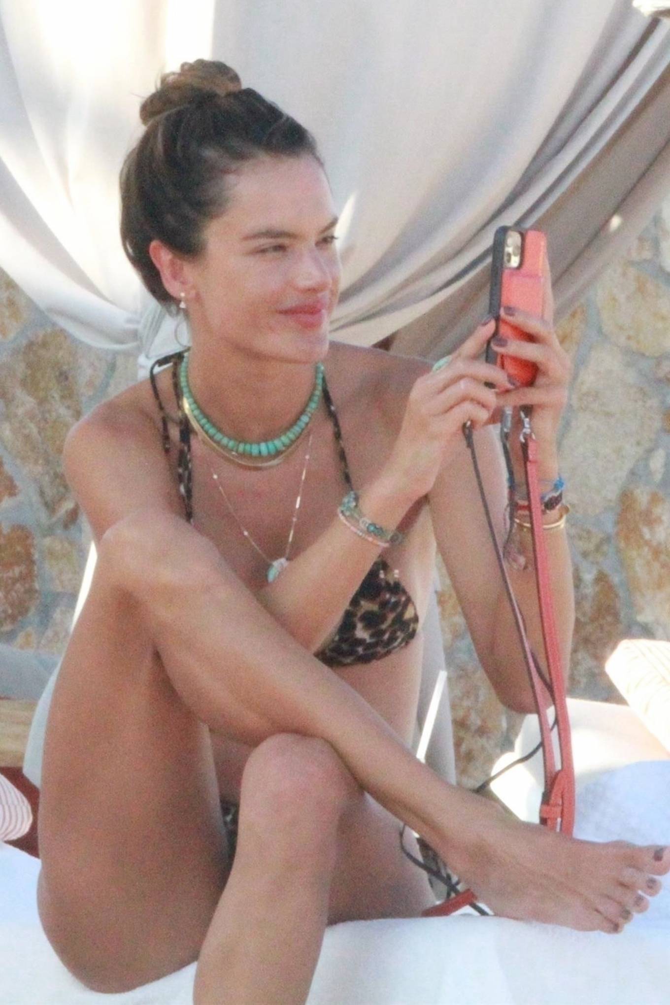 Alessandra Ambrosio Bikini Candids In Cabo San Lucas Gotceleb