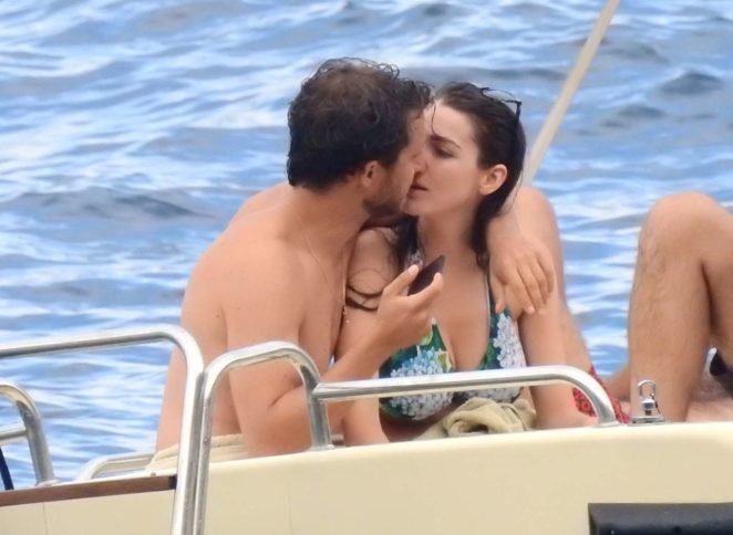 Bee Shaffer Bikini Candids In Portofino Gotceleb