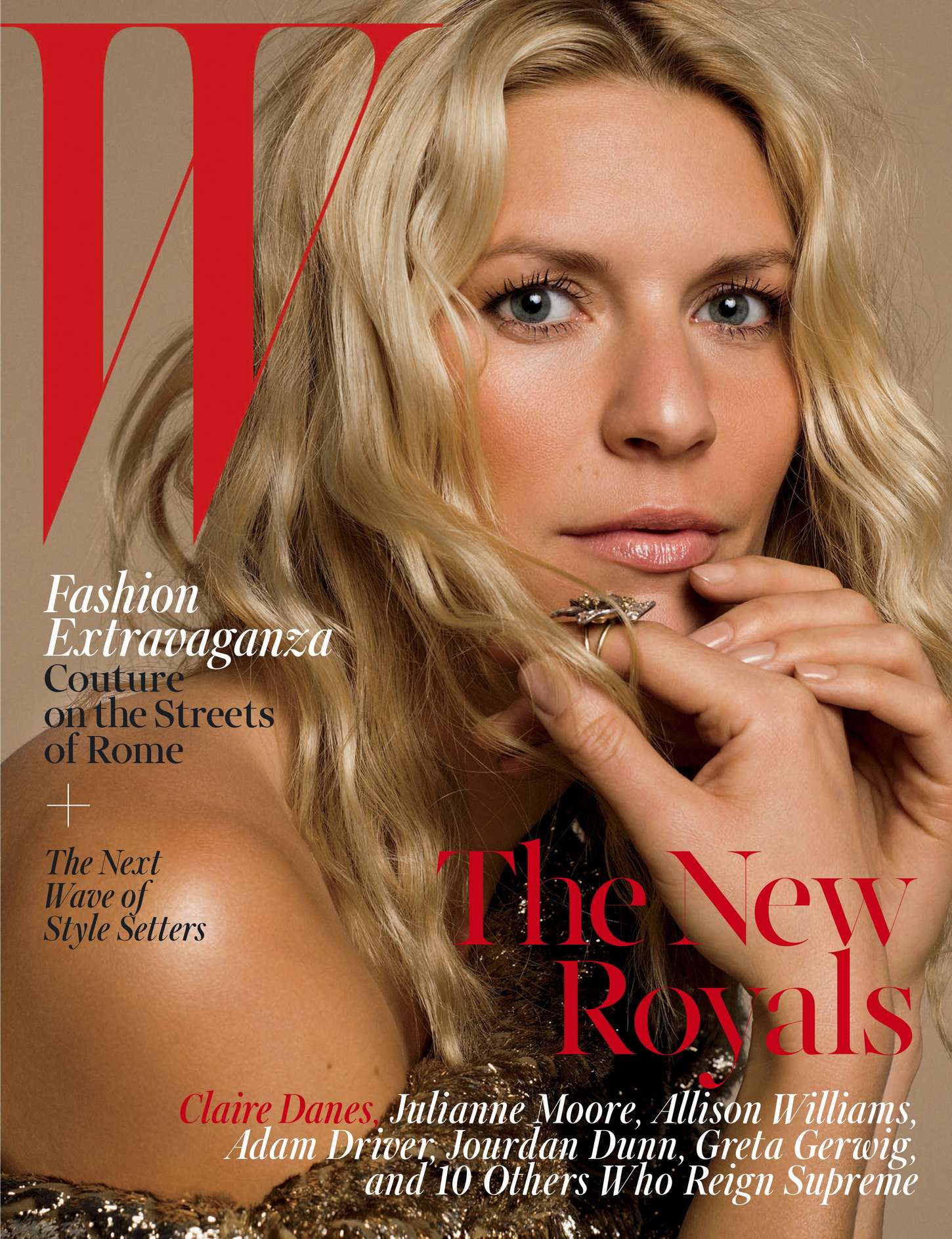 Claire Danes â€“ W Magazine (October 2015)