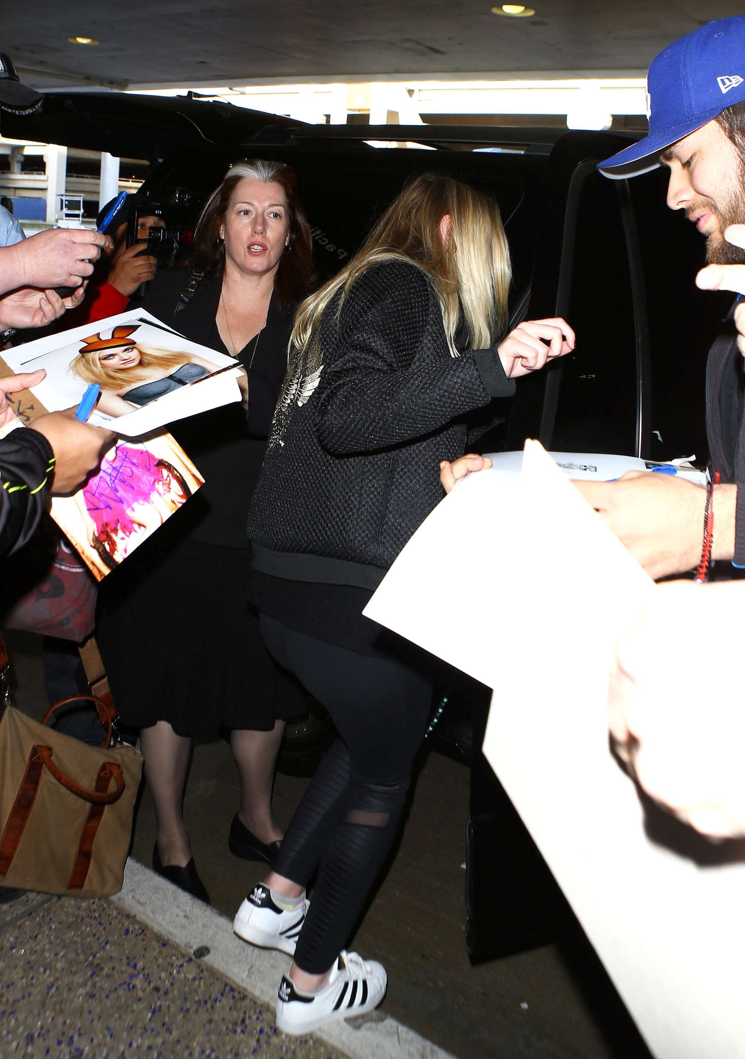 Dakota Fanning at LAX Airport in Los Angeles