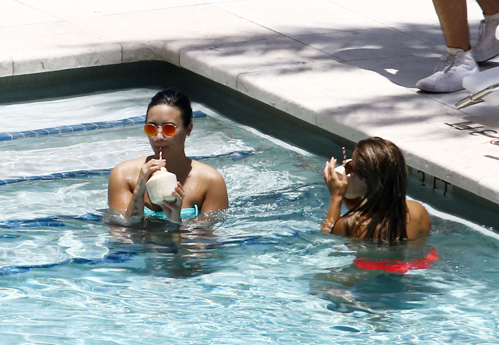 Demi Lovato â€“ Bikini Candids in Miami Beach