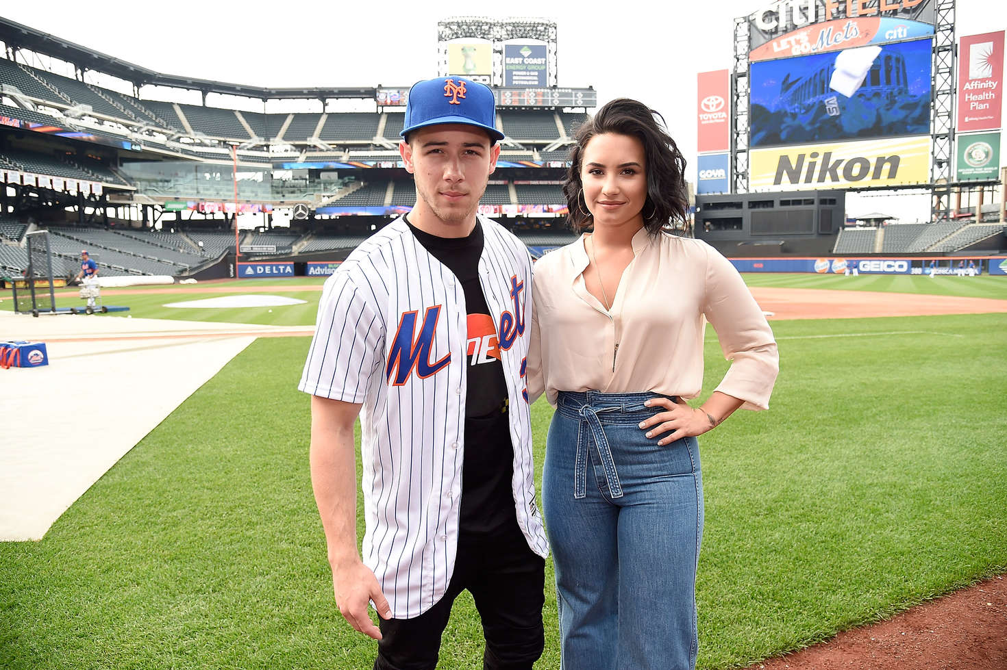 Demi Lovato â€“ Mets Game at Citi Field in New York