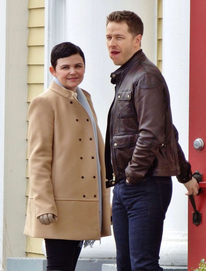 Ginnifer Goodwin And Josh Dallas On The Set Of Once Upon A Time In Vancouver GotCeleb