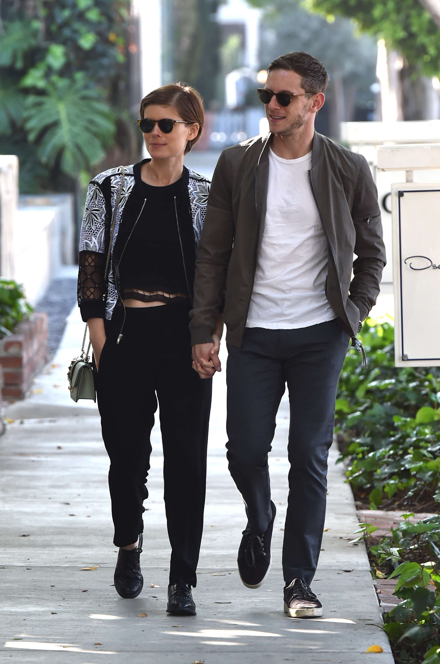 Kate Mara with her boyfriend out in West Hollywood