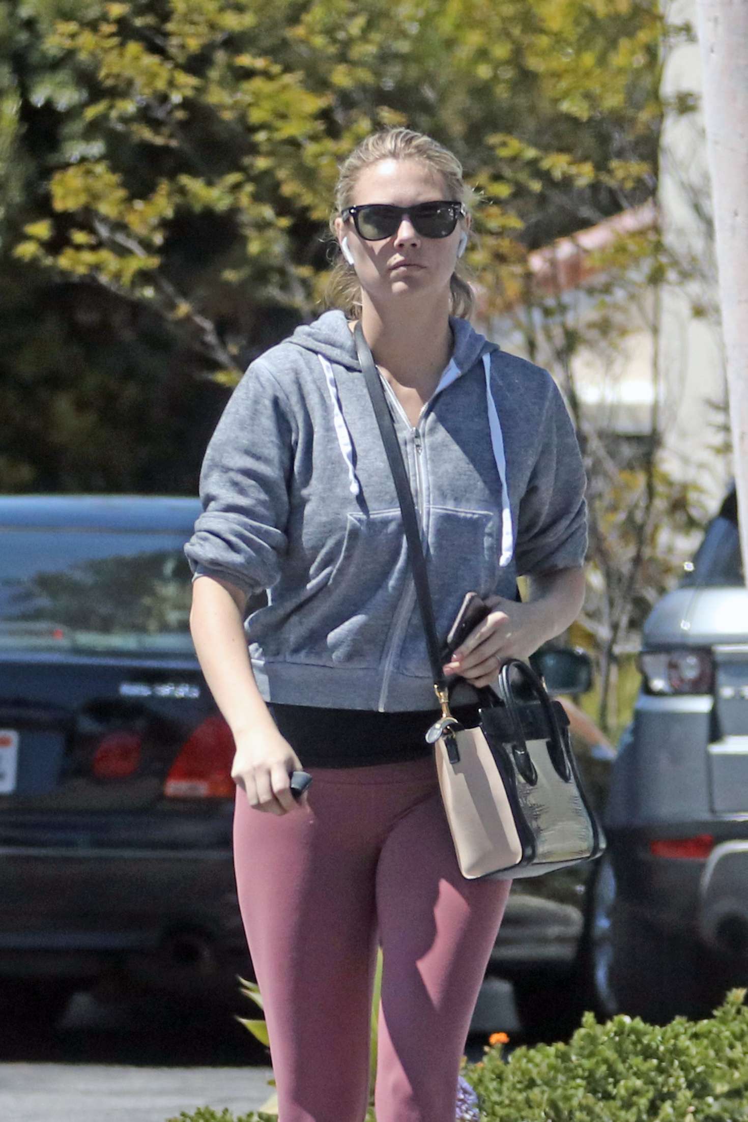 Kate Upton in Leggings out in Beverly Hills