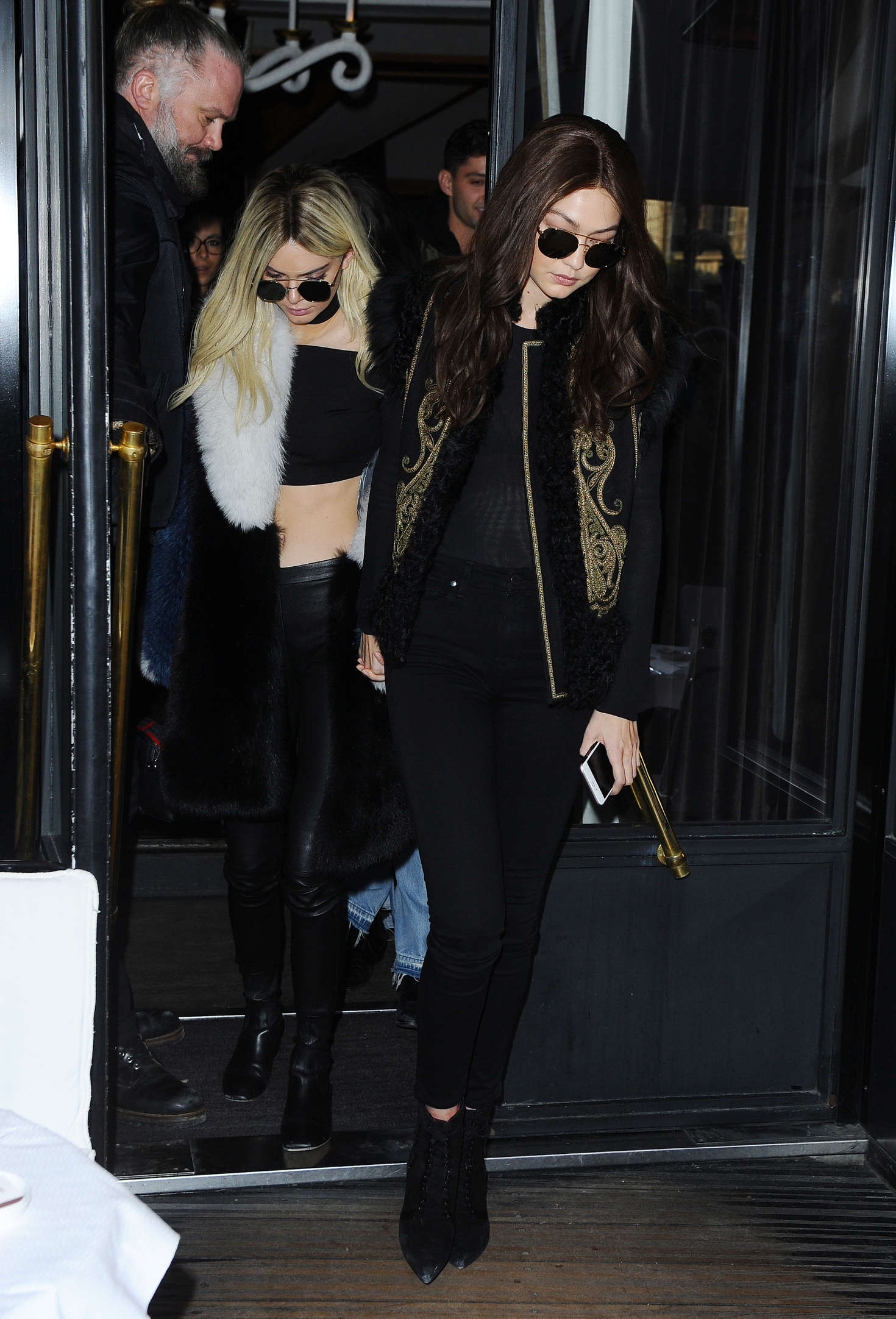 Kendall Jenner and Gigi Hadid Out in Paris