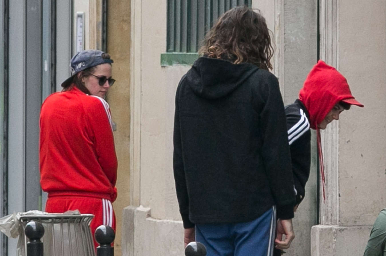 Kristen Stewart with Soko in a park in Paris