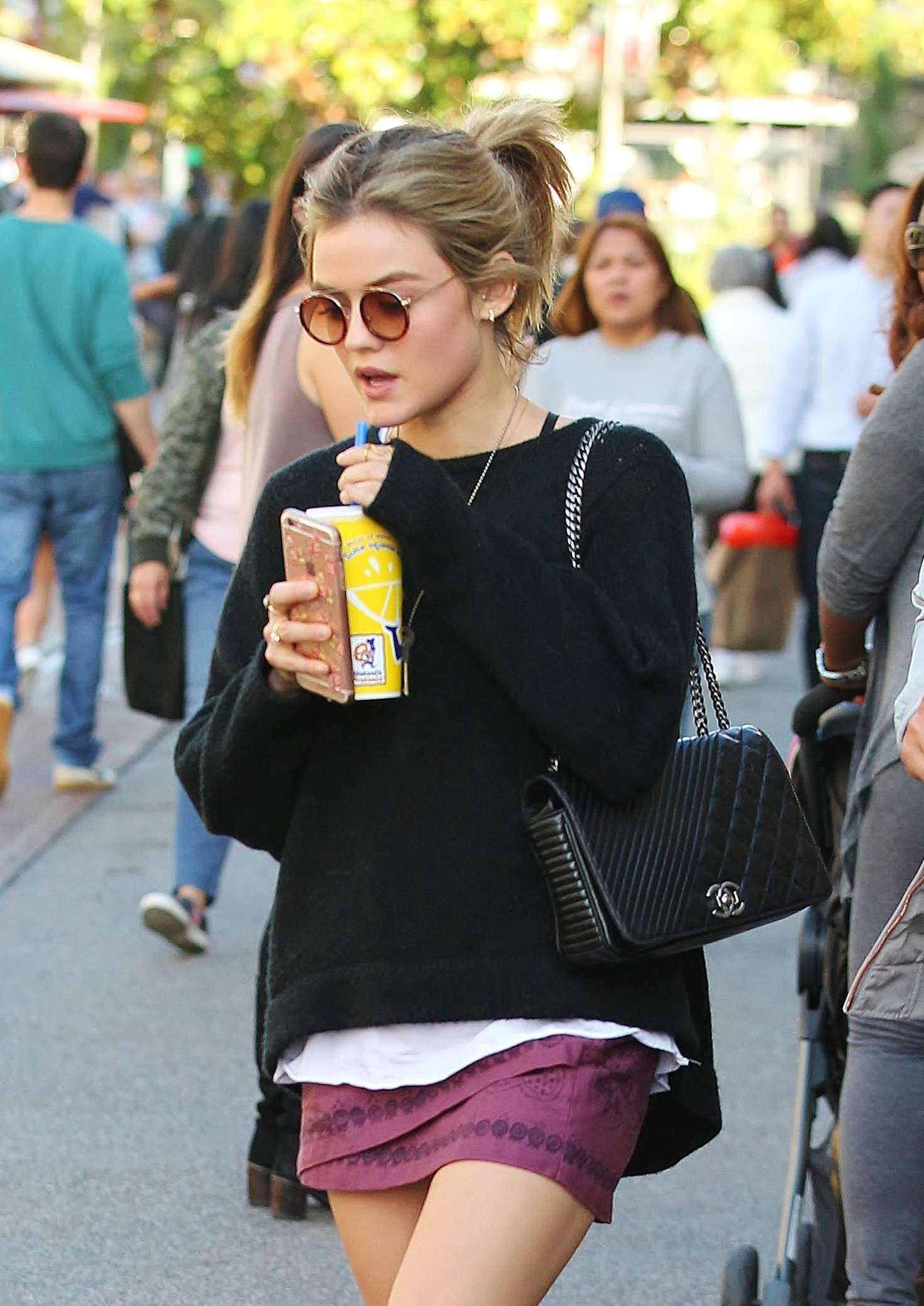 Lucy Hale â€“ Shopping in West Hollywood