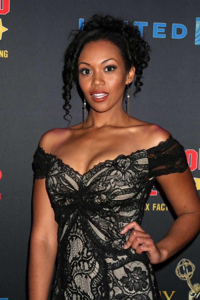 Mishael Morgan – Daytime Emmy Awards Nominee Reception in LA – GotCeleb