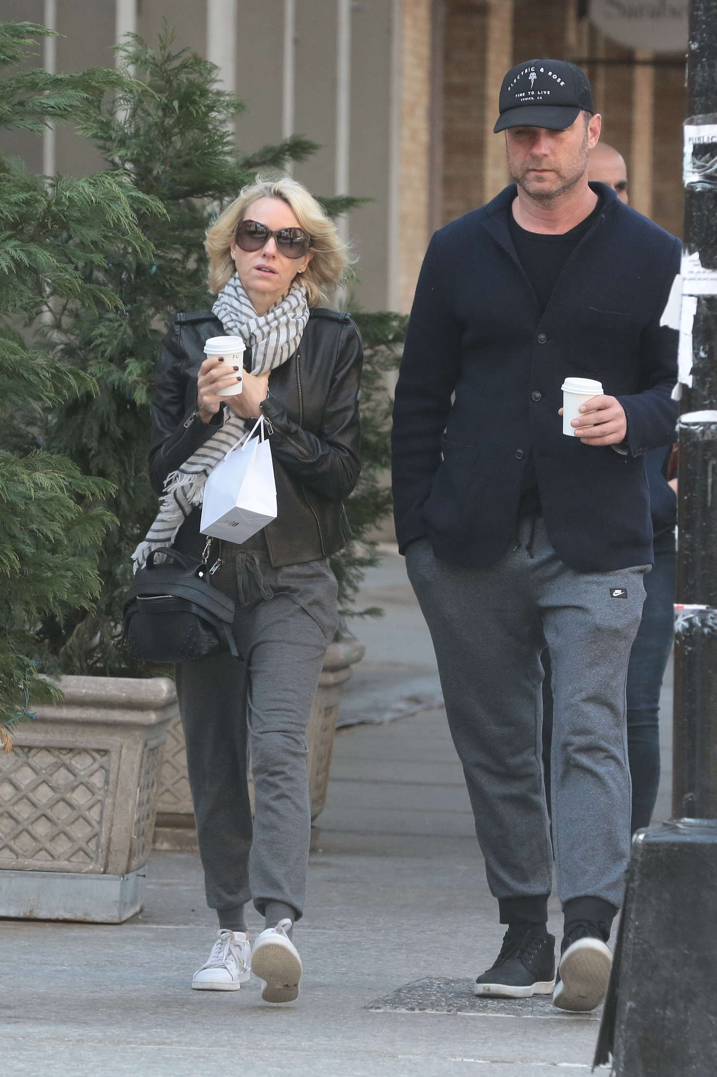 Naomi Watts and Live Schreiber out in New York