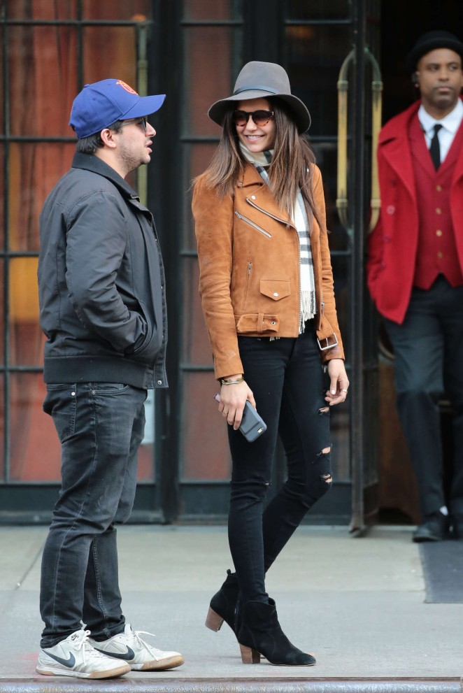 Nina Dobrev in Tight Jeans -02 – GotCeleb