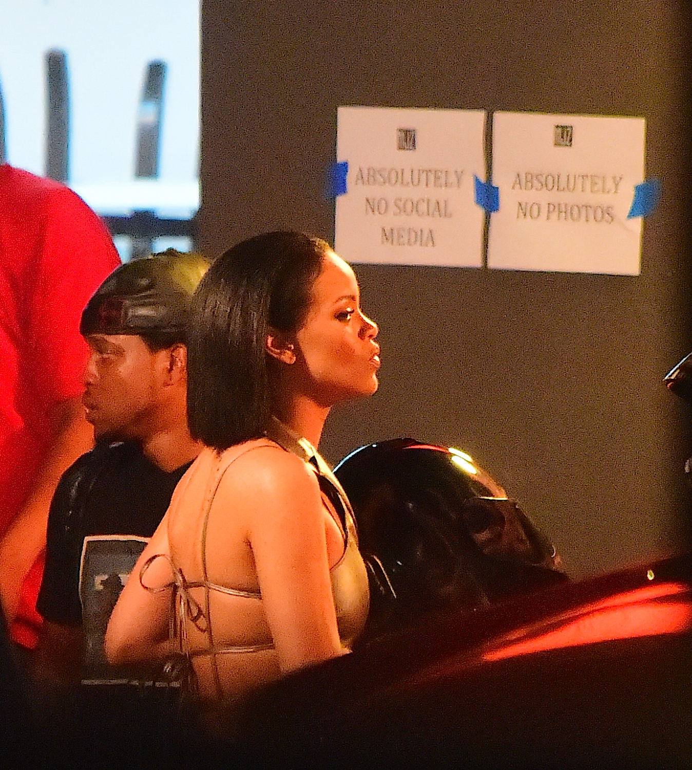 Rihanna on Set of her New Music Video in Miami