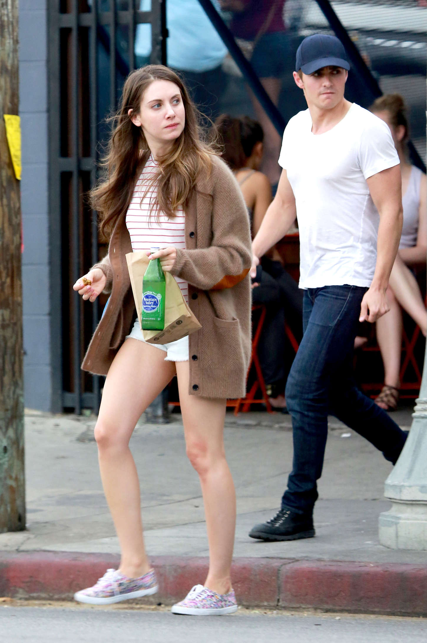 Alison Brie 2014 : Alison Brie in Short Shorts -16