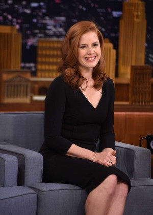 Amy Adams - The Tonight Show With Jimmy Fallon in NYC