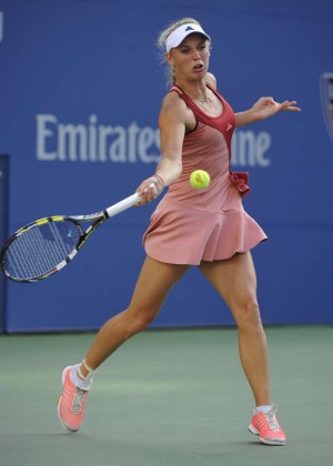 Caroline Wozniacki - US Open 2014 Final Match in NYC
