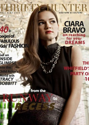 Ciara Bravo - Thrifty Hunter Magazine Cover (Fall 2014)