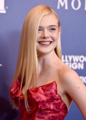 Elle Fanning - The HFPA Grants Banquet in Beverly Hills