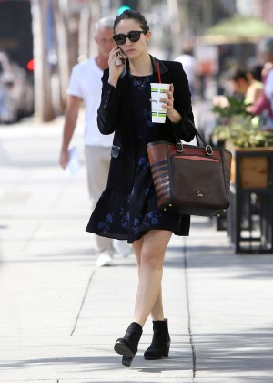 Emmy Rossum in Mini Dress -12 | GotCeleb