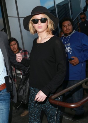 Jennifer Lawrence at LAX in LA