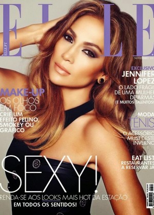 Jennifer Lopez - Elle Portugal Magazine Cover (Novembre 2014)