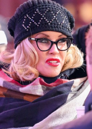 Jenny McCarthy - "Dick Clark's New Year's Rockin' Eve With Ryan Seacrest" Rehearsals in NYC