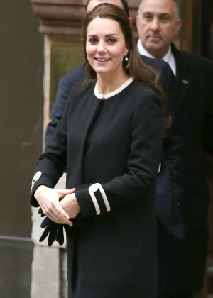 Pregnant Kate Middleton Visits Northside Center in Harlem