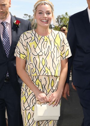 Margot Robbie - Stakes Day Races in Melbourne