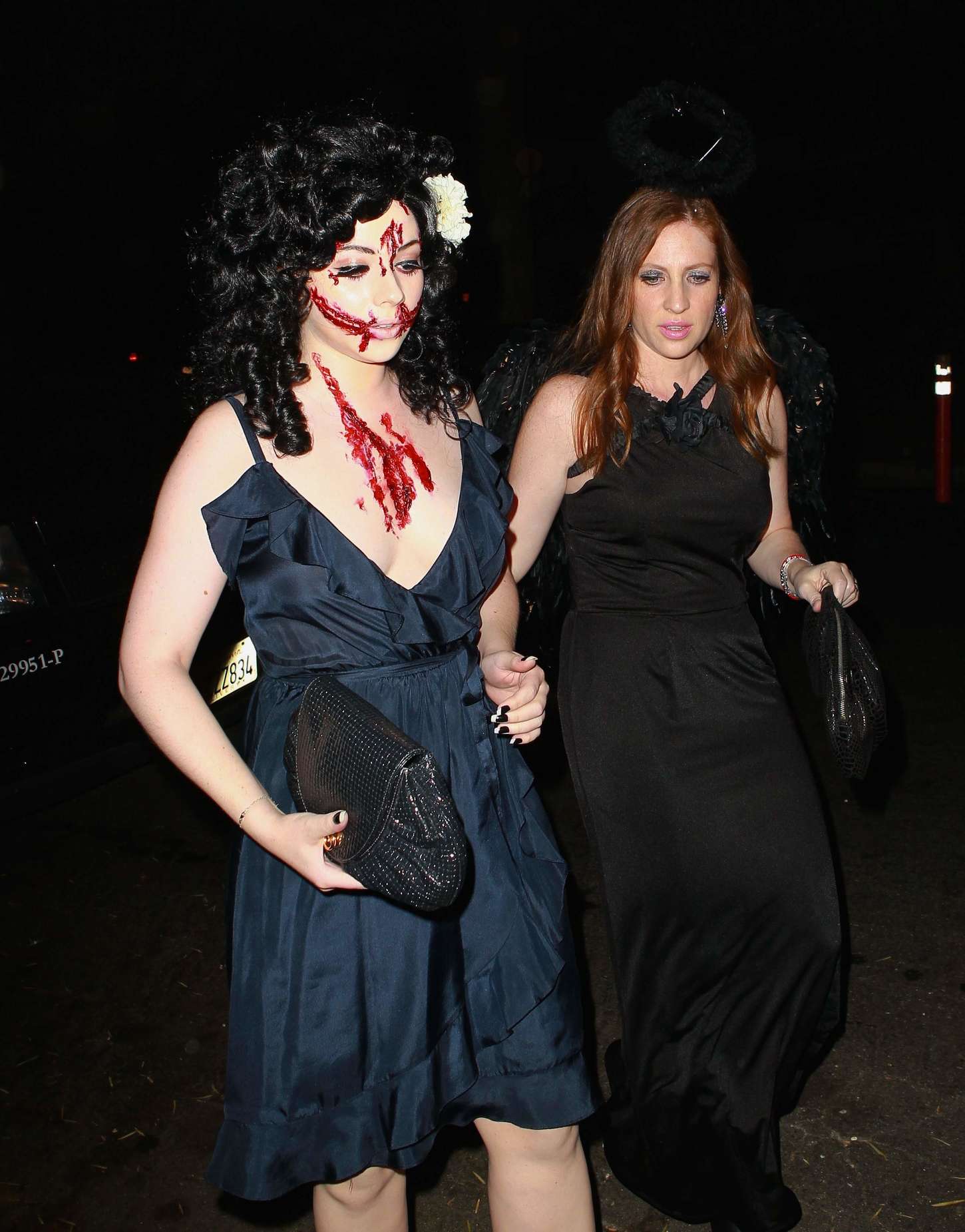 Michelle Trachtenberg: 2014 Casamigos Tequila Halloween Party -03