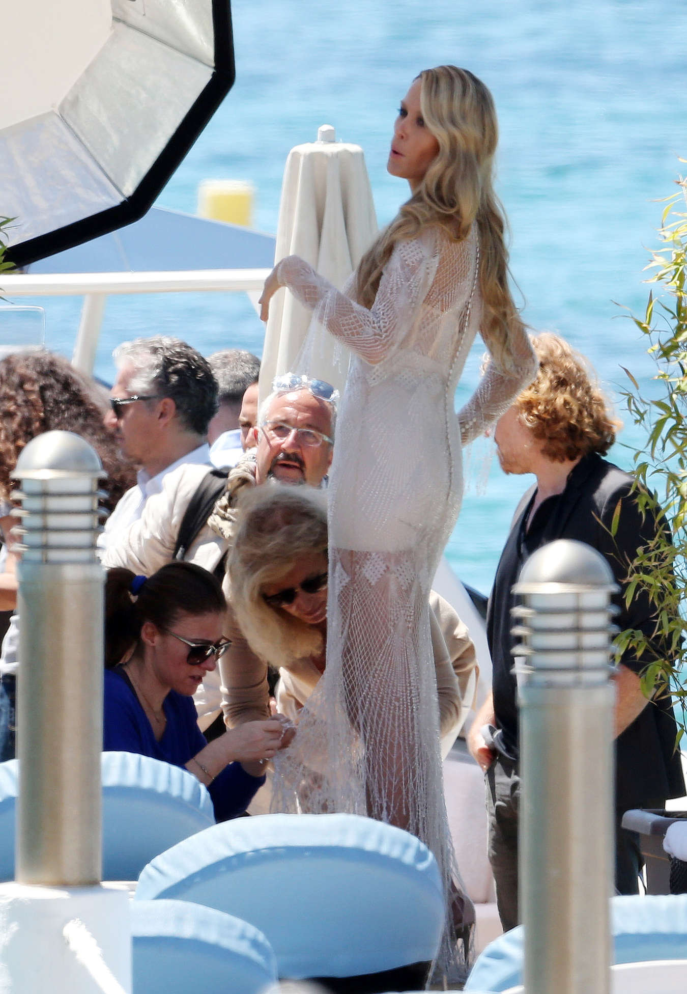 Petra Nemcova 2013 : Petra Nemcova – Photoshoot Candids at the Hotel Martinez beach in Cannes-30