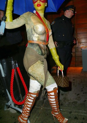 Rihanna - Halloween Party at Opus Nightclub in New York