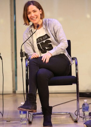 Rose Byrne - It's On Us: From Activism to Action Panel in NYC