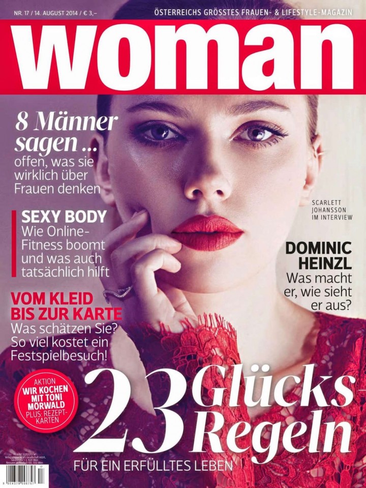 Scarlett Johansson - Woman Germany Magazine (August 2014)