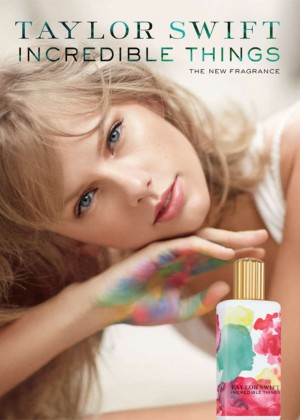 Taylor Swift - "Incredible Things" Fragrance Promo Pic