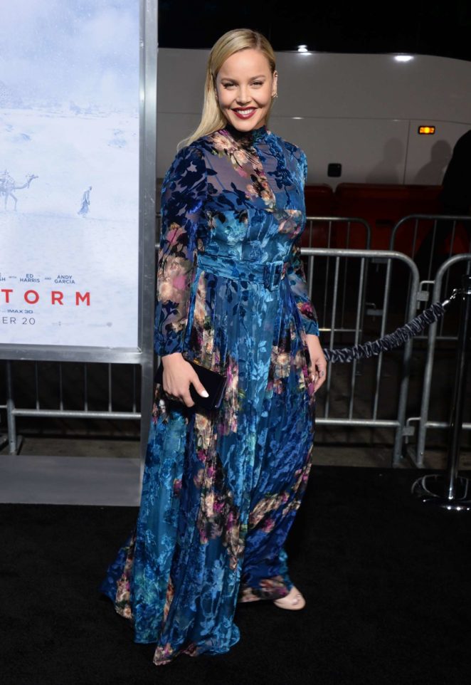 Abbie Cornish: Geostorm Premiere in Los Angeles -06 | GotCeleb