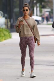 Alessandra Ambrosio - Arrives at the gym in Los Angeles