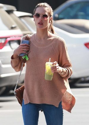 Alessandra Ambrosio - Out in Brentwood