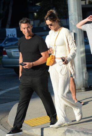 Alessandra Ambrosio - Seen with her boyfriend Richard Lee in Los Angeles
