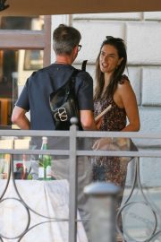 Alessandra Ambrosio - Spotted with her boyfriend Nicolò Oddi in Florence - Italy