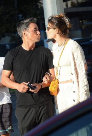 Alessandra Ambrosio - With Richard Lee out in Los Angeles