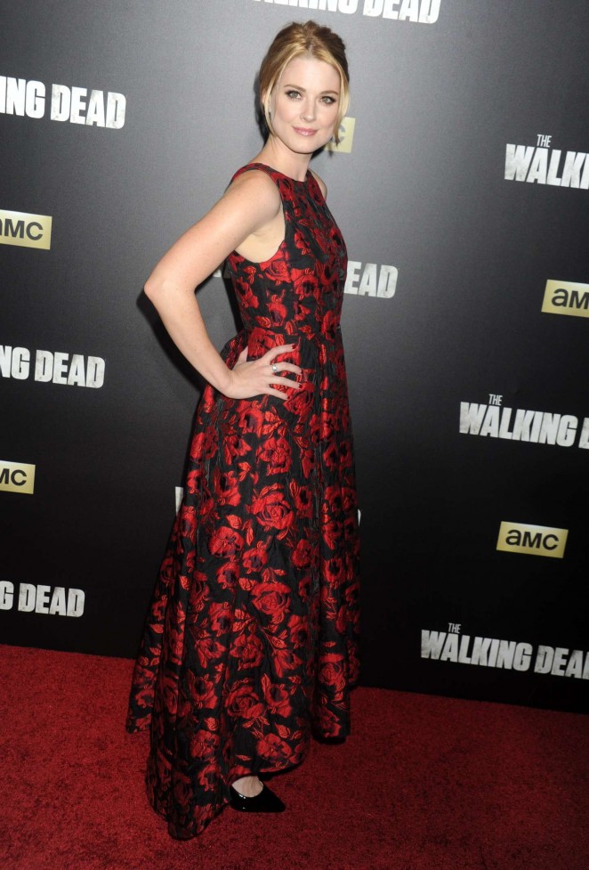 Alexandra Breckenridge - 'The Walking Dead' Season 6 Premiere in NYC