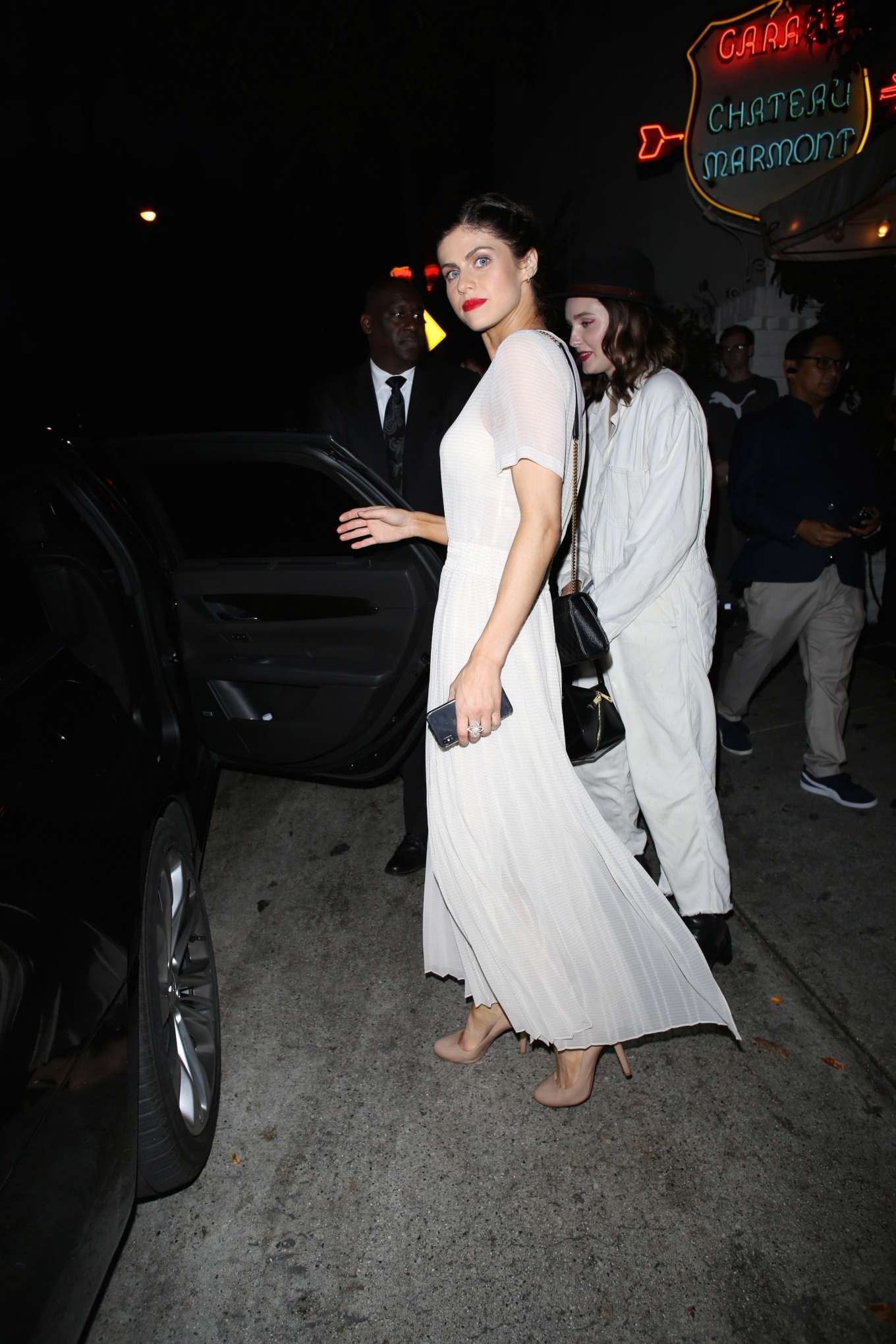 Alexandra Daddario â€“ Leaving the Chateau Marmont in West Hollywood