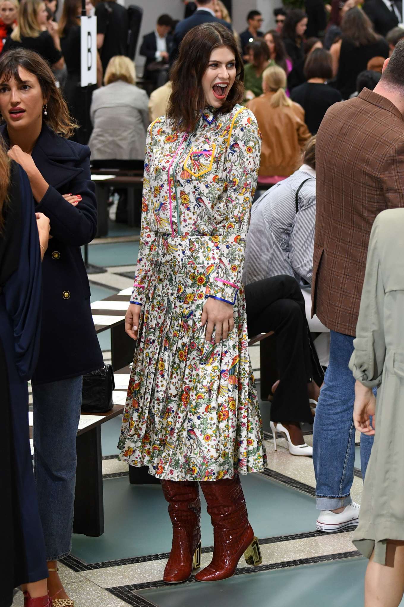 Alexandra Daddario - Tory Burch Show 2020 - New York Fashion Week-11