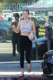 Ali Larter - Left the gym after a workout in Santa Monica