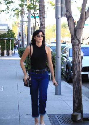 Ali Lohan in Jeans out in Beverly Hills