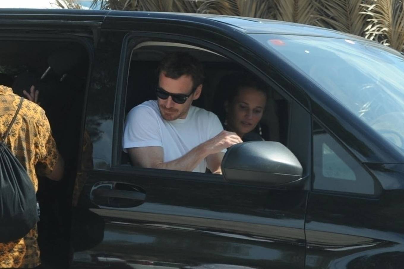 Alicia Vikander with Michael Fassbender – Spotted on their Spanish getaway to Ibiza