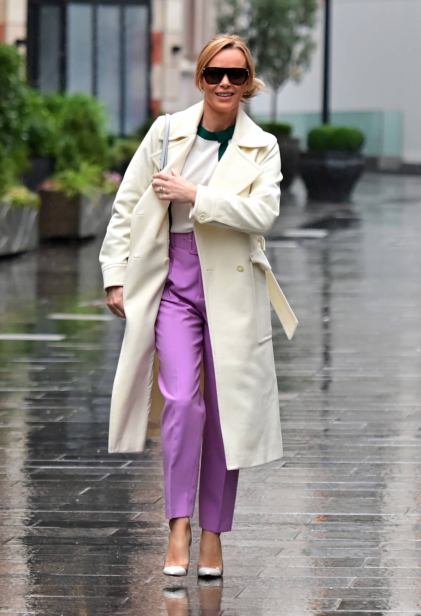 Amanda Holden – Pictured at Global Radio in London