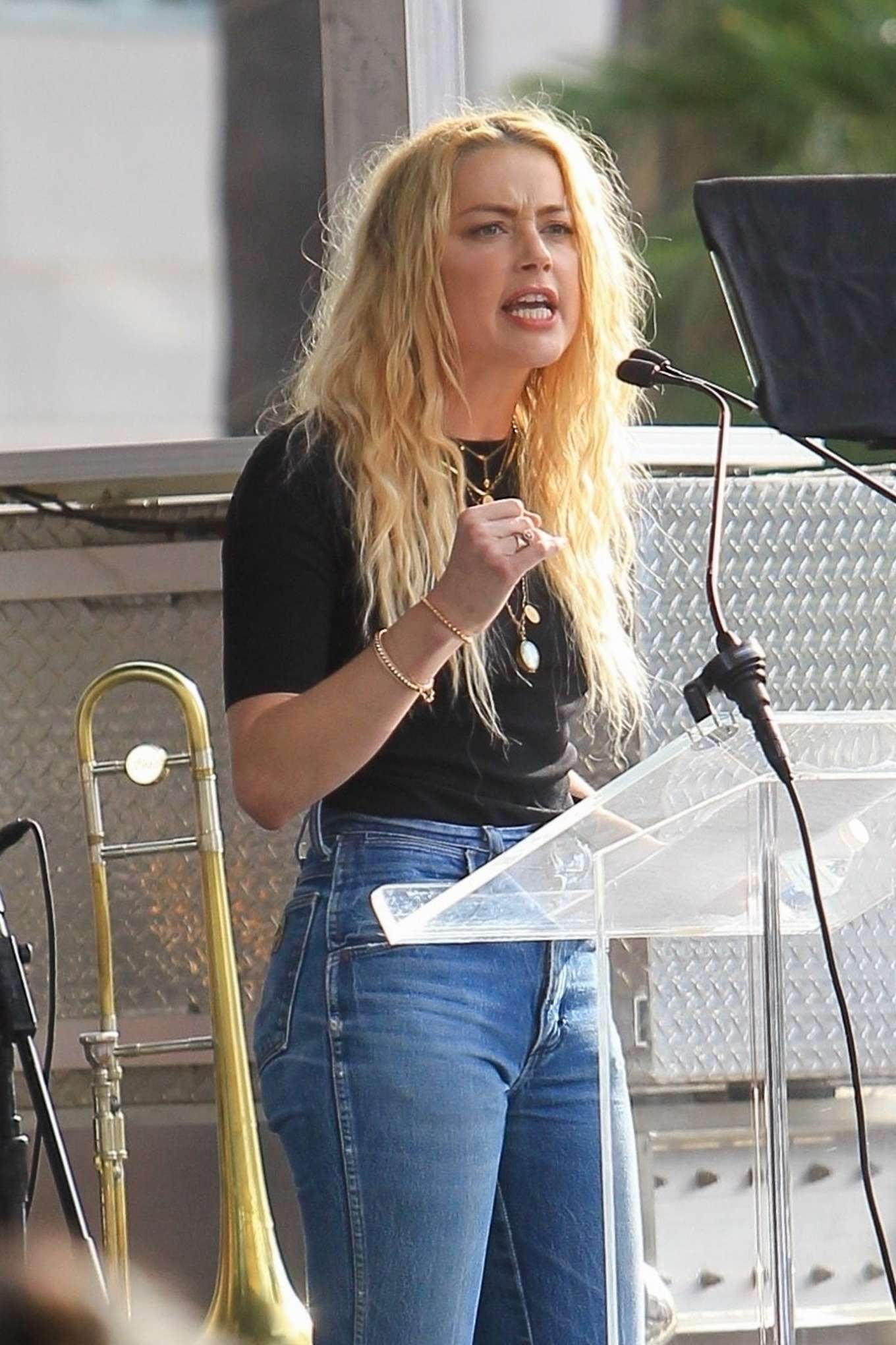 Amber Heard - 4th Annual Womens March LA: Women Rising-24 | GotCeleb