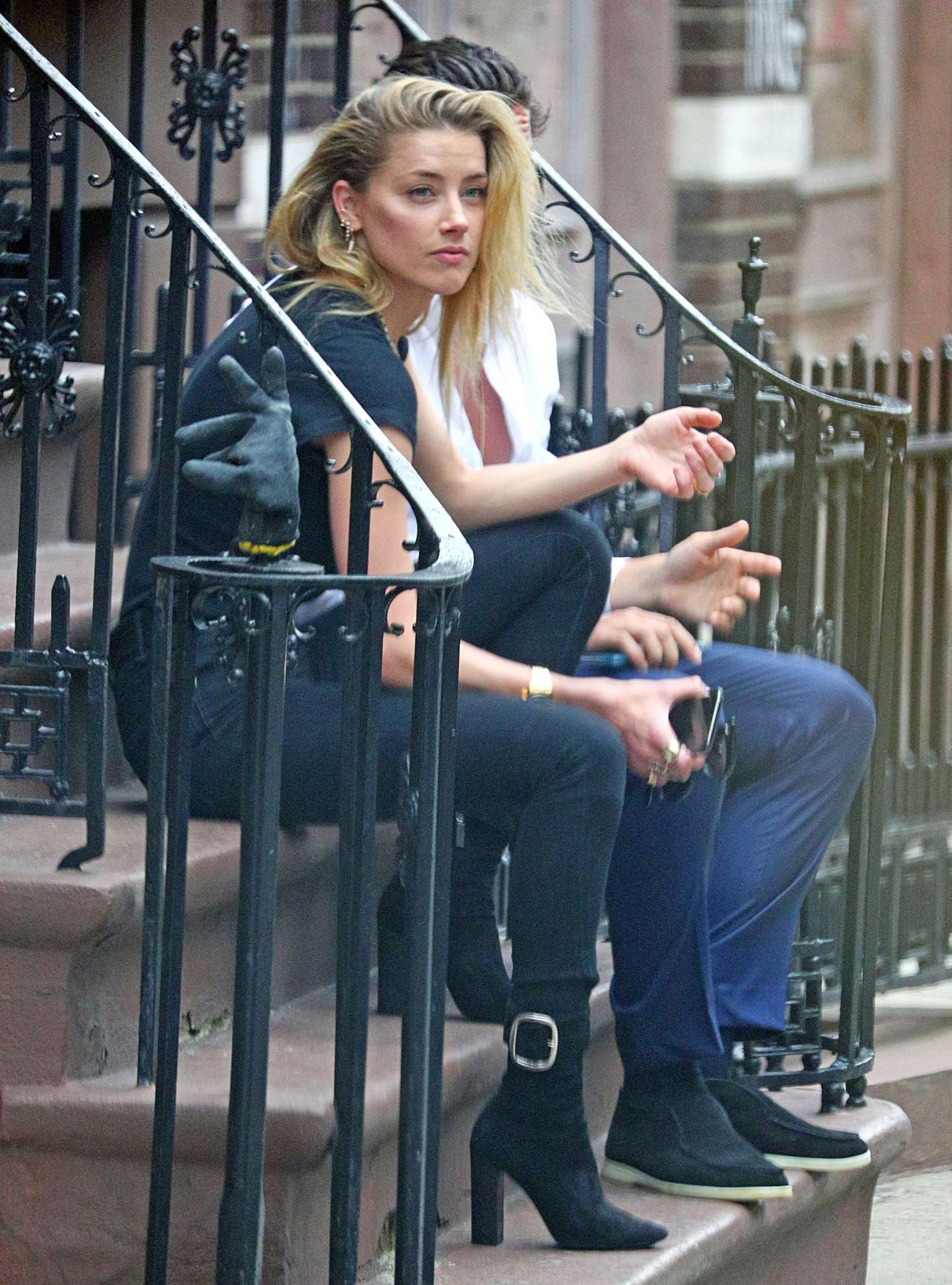 Amber Heard in Black Jeans -13 | GotCeleb